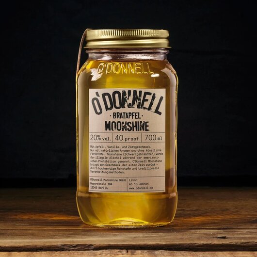 ODonnell Moonshine Bratapfel 20% Vol. 700ml