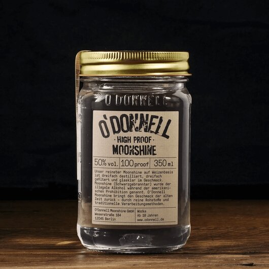 ODonnell Moonshine High Proof 50% Vol. 350ml