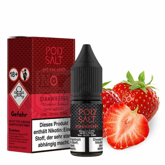 POD SALT Core Strawberry 10ml 11mg/ml