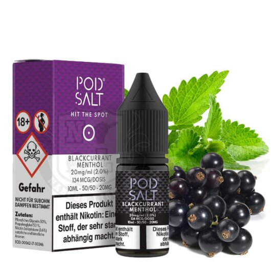 POD SALT Core Black Currant Menthol 10ml