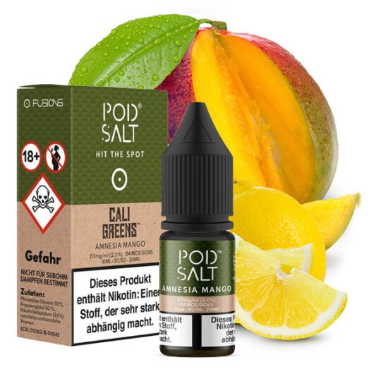 POD SALT Fusion Amnesia Mango 10ml