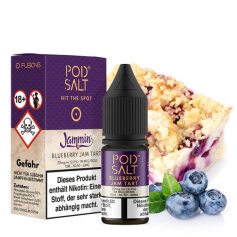 POD SALT Fusion Blueberry Jam Tart 10ml 20mg/ml