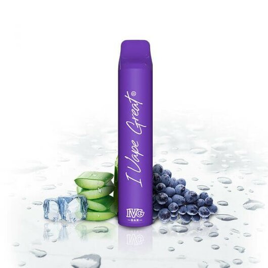 IVG Bar 800 Plus+ Aloe Grape Ice