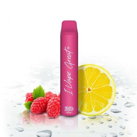 IVG Bar 800 Plus+ Raspberry Lemonade