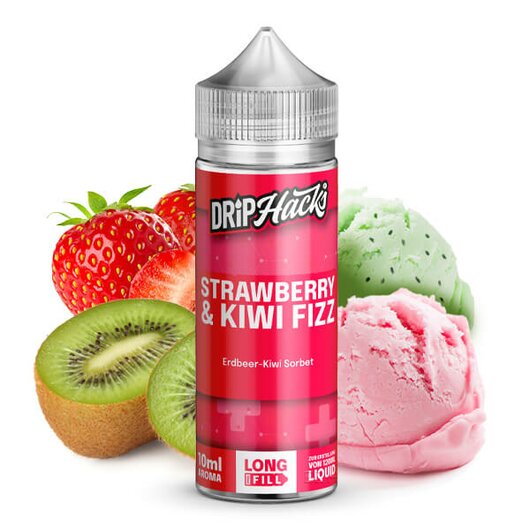 Drip Hacks Strawberry Kiwi Fizz 10ml