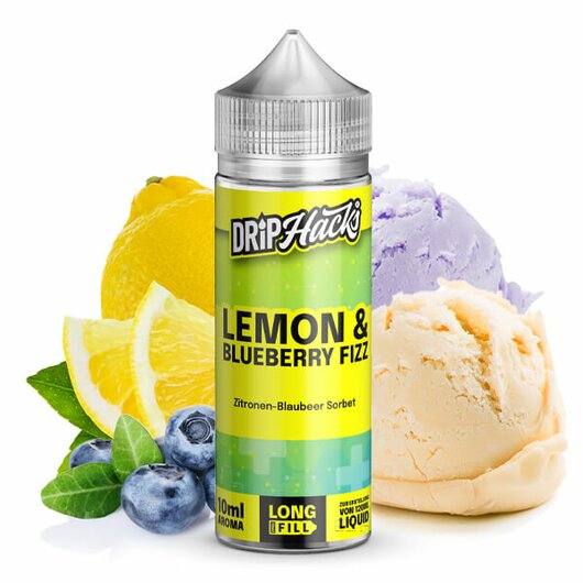 Drip Hacks Lemon & Blueberry Fizz 10ml