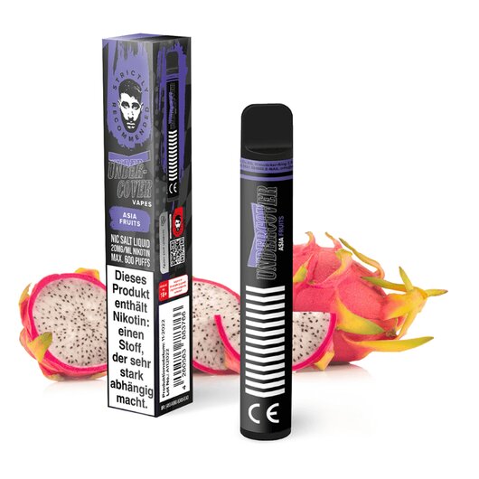 Undercover Vapes by Samra Asia Fruits 0mg/ml