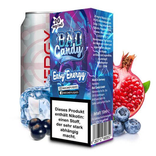 Bad Candy Salt Easy Energy 10ml 10mg/ml