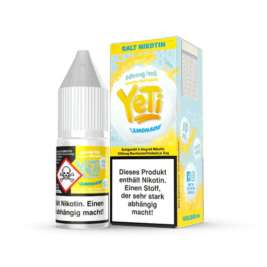 Yeti Salt Lemonade Liquid 10mg/ml