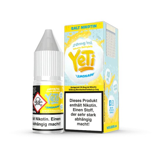 Yeti Salt Lemonade Liquid 20mg/ml