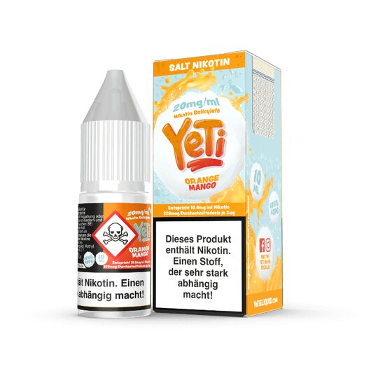 Yeti Salt Orange Mango Liquid