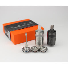 BP MODS Labs RTA Selbstwickler Tank silver