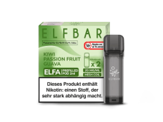 ELFBAR Elfa Pod Kiwi Passion Fruit Guave 20mg (2Stk)