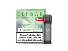 ELFBAR Elfa Pod Cranberry Grape 20mg (2Stk)