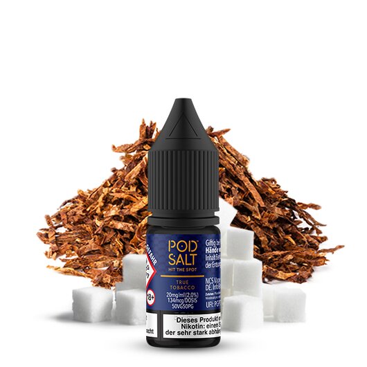 POD SALT Origin True Tobacco 10ml  11mg/ml