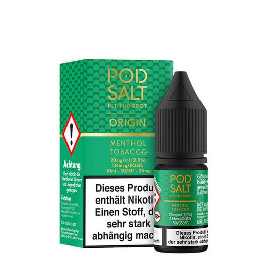 POD SALT Origin Menthol Tobacco 10ml