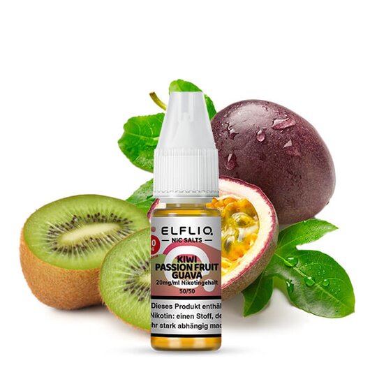 Elfbar Elfliq Salt Kiwi Passionfruit Guava Liquid