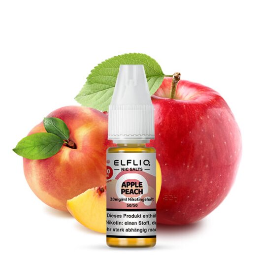 Elfbar Elfliq Salt Apple Peach Liquid