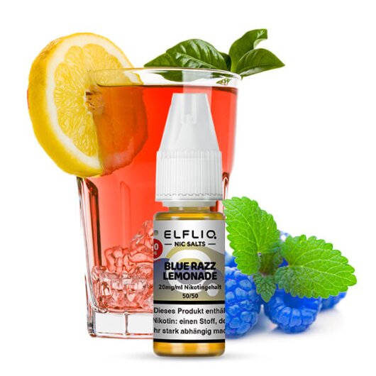 Elfbar Elfliq Salt Blue Razz Lemonade Liquid