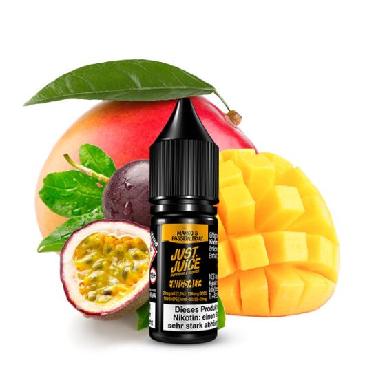 Just Juice Mango & Passion Fruit Liquid