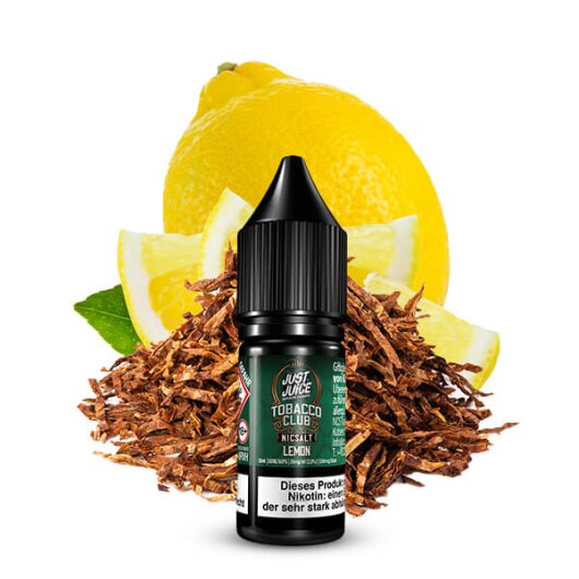 Just Juice Tobacco Club Lemon Liquid