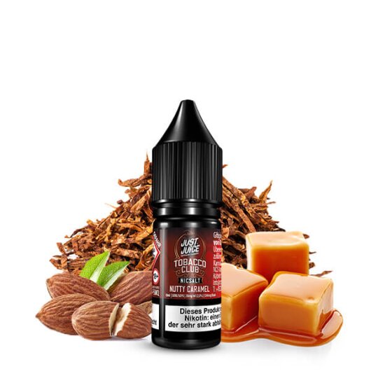 Just Juice Tobacco Club Nutty Caramel Liquid