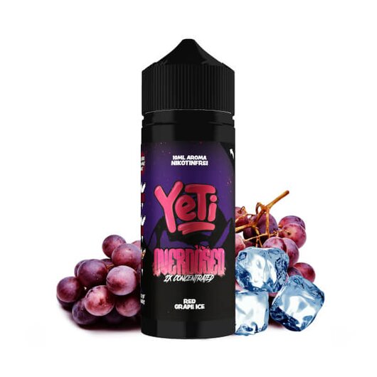 Yeti Overdosed Red Grape Ice Longfill Aroma
