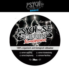 Psychose Cotton Schnürsenkel 20Stk