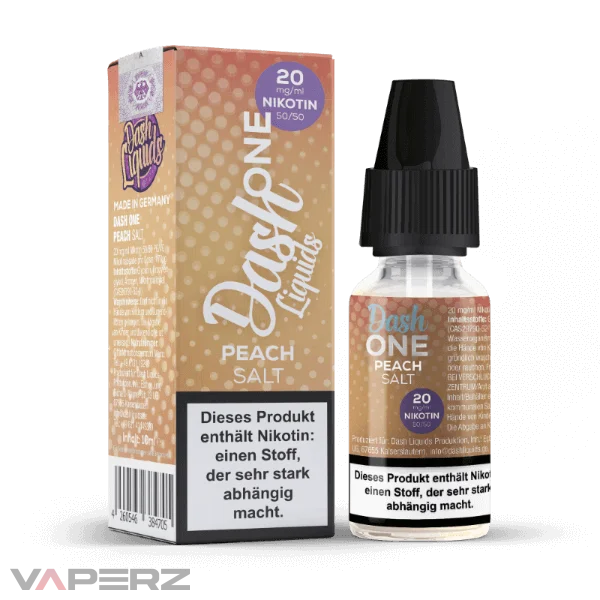 Dash One Peach Salt Liquid