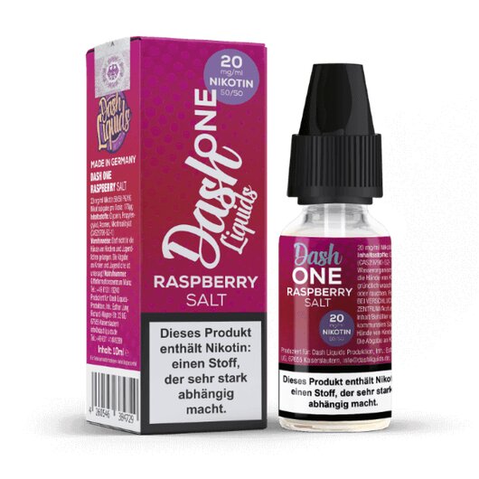Dash One Raspberry Salt Liquid 20mg/ml