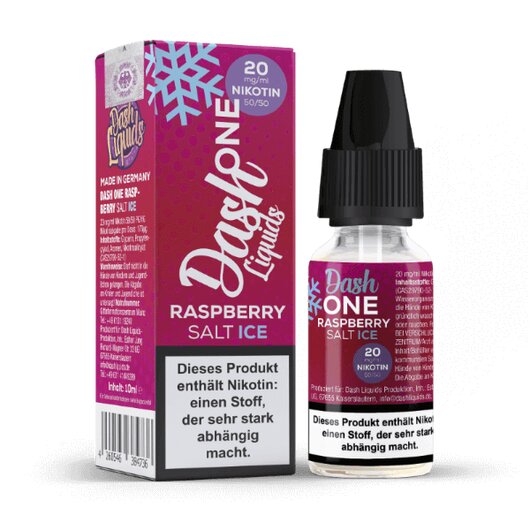 Dash One Raspberry Salt Ice Liquid 20mg/ml