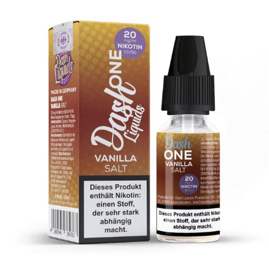 Dash One Vanilla Salt Liquid 20mg/ml