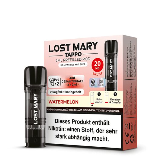 Lost Mary Tappo Pod Watermelon (2Stk)