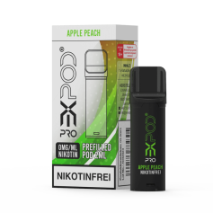 EXVAPE Expod Prefilled Pro Basic Series Apple Peach 0mg/ml