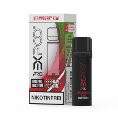 EXVAPE Expod Prefilled Pro Basic Series Strawberry Kiwi 0mg/ml