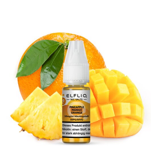 Elfliq by ELFBAR Pineapple Mango Orange Nicsalt Liquid