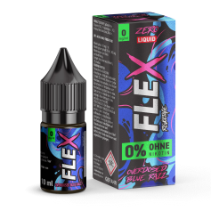 Revoltage Flex Overdosed Blue Razz Liquid 0mg/ml