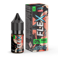 Revoltage Flex Overdosed Peach Ice Tea Liquid 0mg/ml