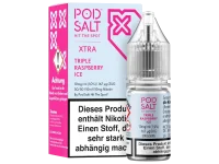 POD SALT XTRA Triple Raspberry Ice 10ml