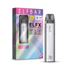 ELFBAR ELFX Pod Kit silver