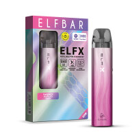 Elfbar ELFX Pod Kit silver pink