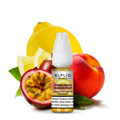 Elfliq by Elfbar Lemon Peach Passion Fruit Nicsalt Liquid 10ml