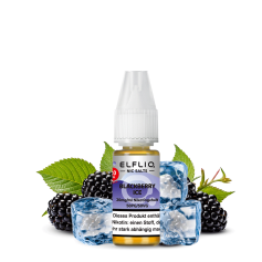 Elfliq by ELFBAR Blackberry Ice Nicsalt Liquid 10ml 20mg/ml