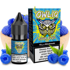 OWLIQ Sour Blue Nicsalt Liquid 10ml