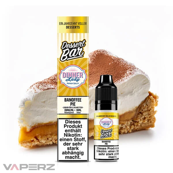 Dinner Lady Dessert Bar Banoffee Pie Nicsalt Liquid