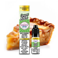 Dinner Lady Dessert Bar Apple Crumble Custard Nicsalt Liquid