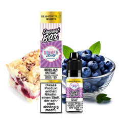 Dinner Lady Dessert Bar Berry Jam on Toast Nicsalt Liquid