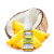 Elfliq by ELFBAR Pineapple Coconut Nicsalt Liquid 10ml