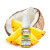 Elfliq by ELFBAR Pineapple Coconut Nicsalt Liquid 10ml 20mg/ml