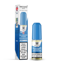 Bar Juice 5000 Blueberry Cherry Cranberry Nicsalt Liquid 10ml